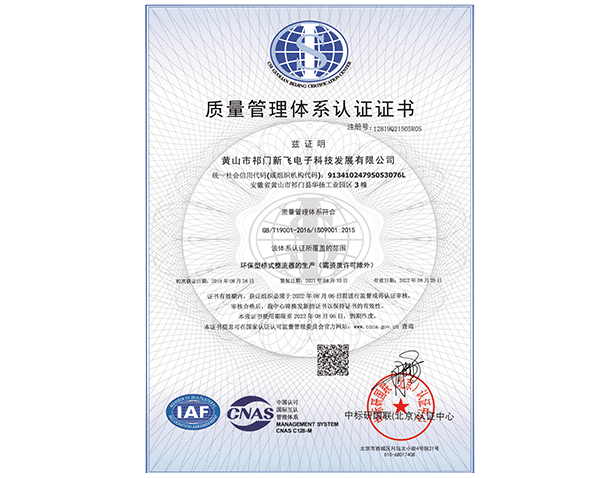 體系認證（質量管理中文版）